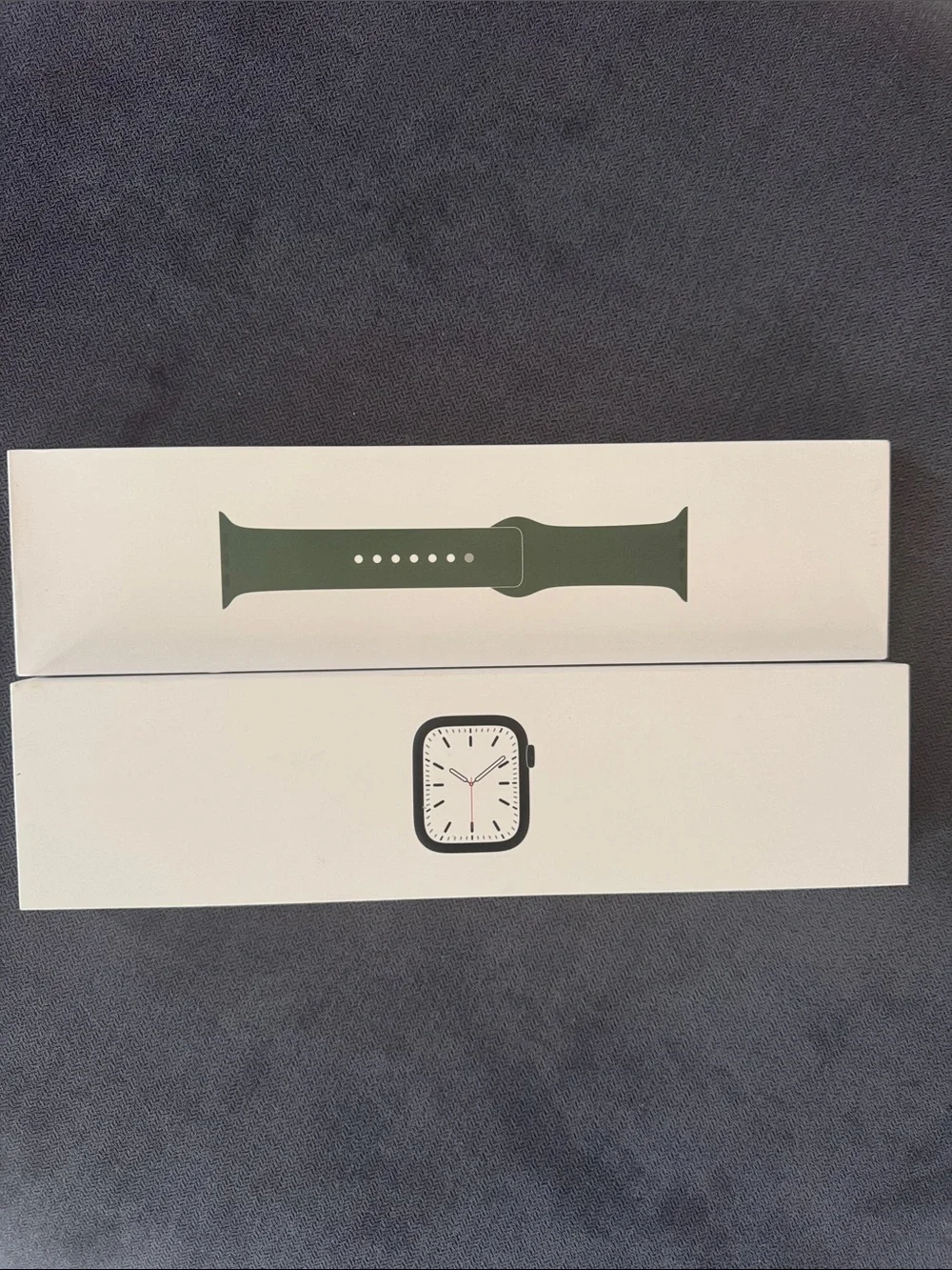 Apple Watch with Green Sport Band New